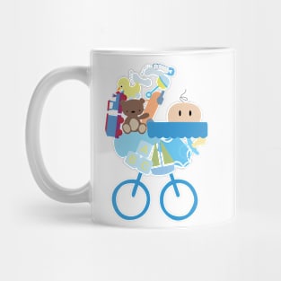 Baby Boy Carriage Mug